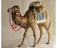 Kamel mit Gepäck (blau), 11cm, auch für 12cm passend