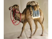 Kamel mit Gepäck (blau), 12cm, auch für 11cm passend