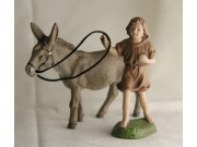 Junge mit Esel, 12cm